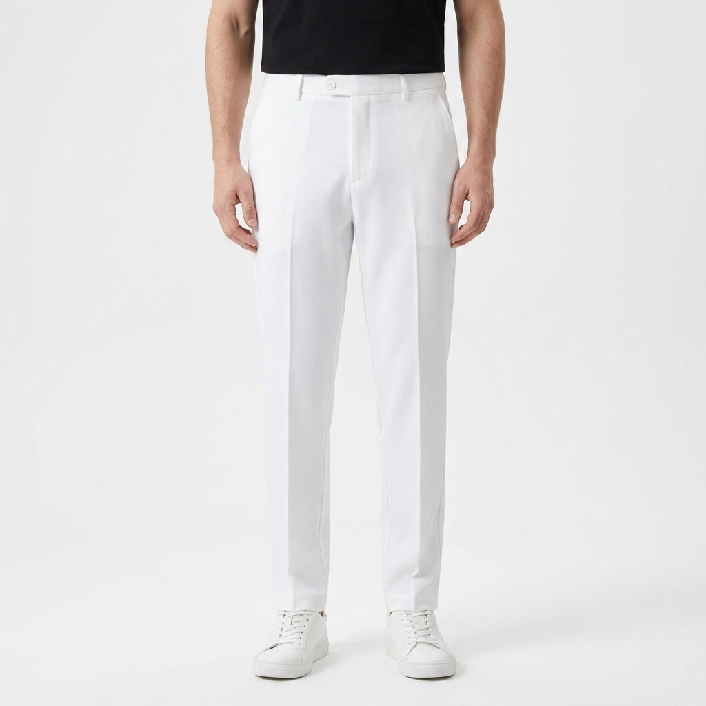 Pantalon élégant fermeture allongée coupe classique pour le bureau homme – Pont-l'Évêque