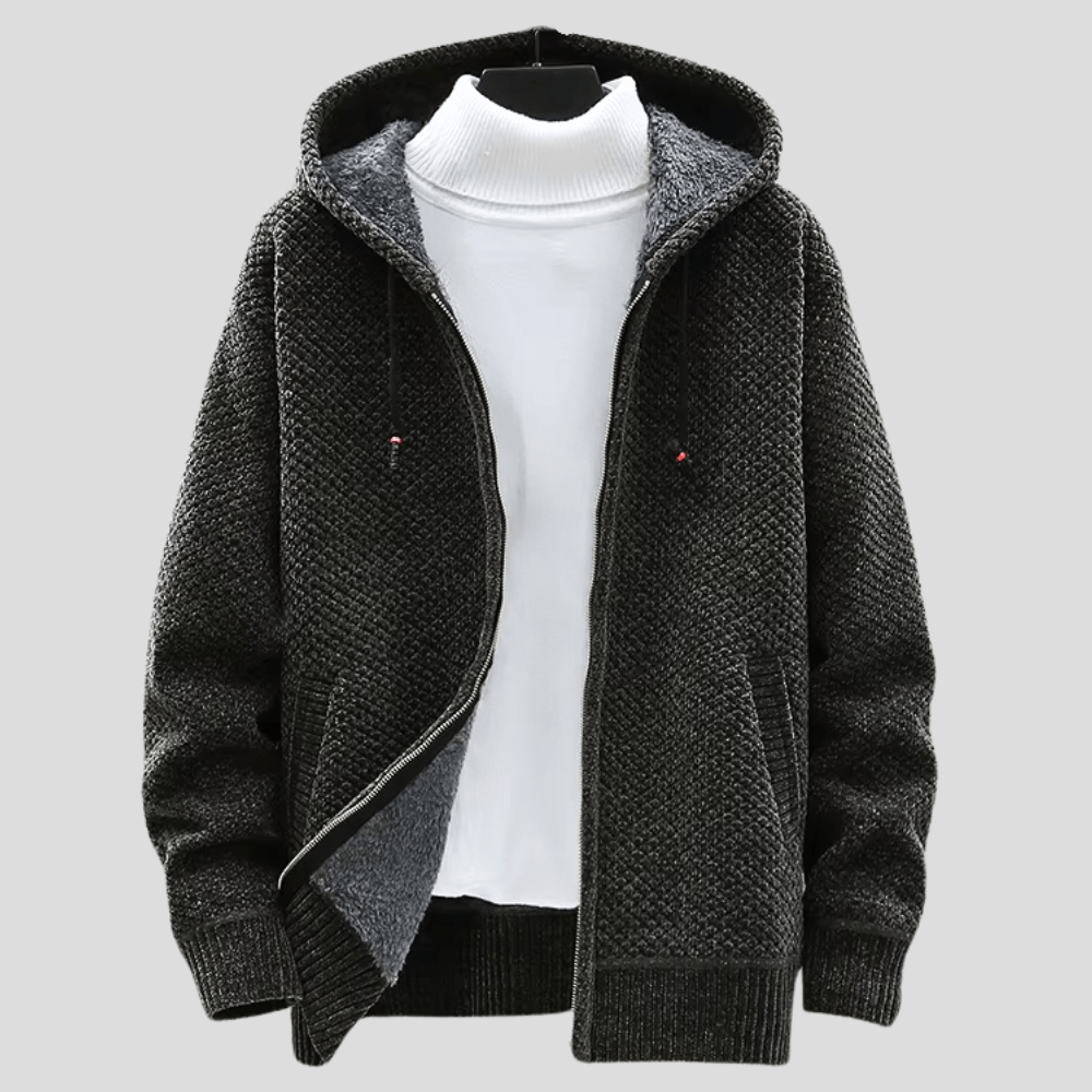 Veste à capuche élégante à la finition soignée homme – Venelles