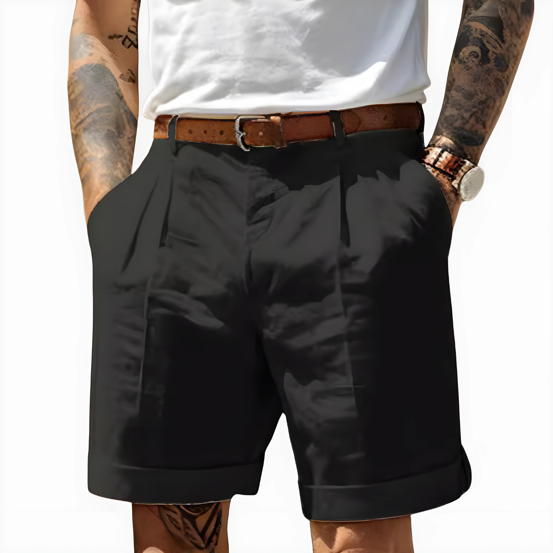 Bermuda élégant en coton respirant au style intemporel homme – Colbert