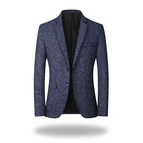 Blazer moucheté deux boutons poches à rabat
