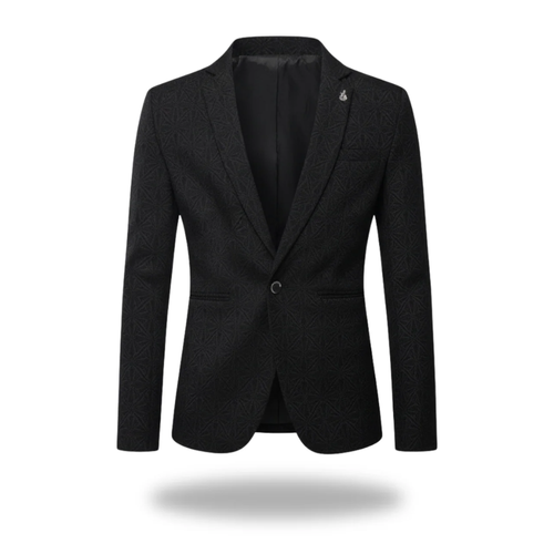 Blazer à col à revers coupe structurée
