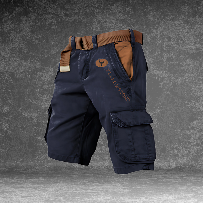 Short cargo léger multipoches au style intemporel homme – Le Castellet