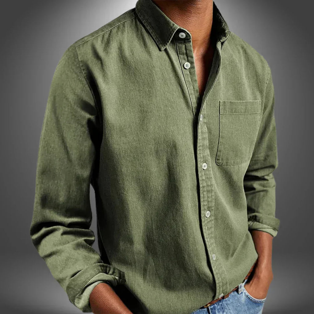 Chemise artisanale confortable au style intemporel homme – Cap-d'Ail