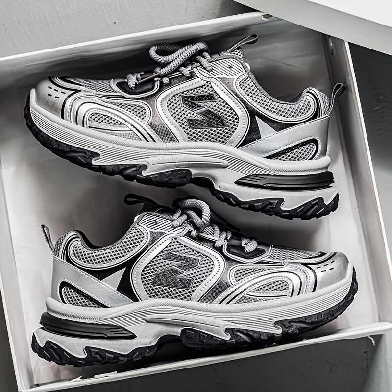 Baskets unisexes à lacets pour la marche au style intemporel homme – Dosne