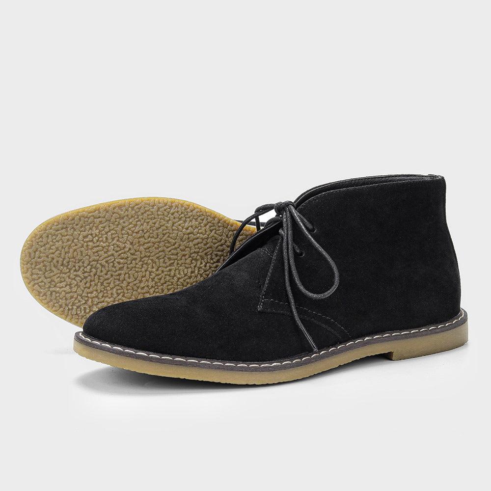Bottes en cuir intemporelles confortables durables usage quotidien homme – Labarde