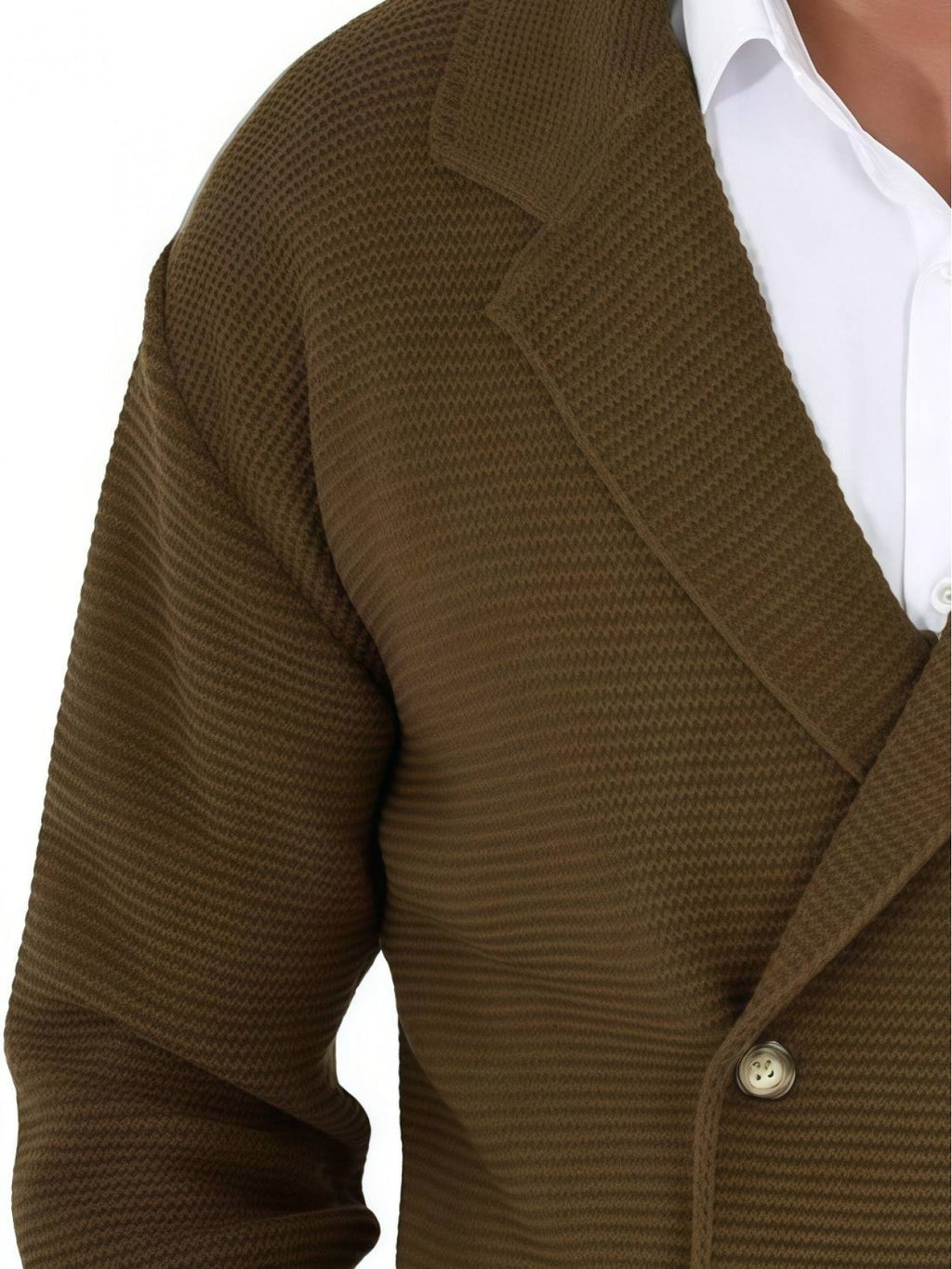 Cardigan aspect lainage forme veste