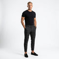 Pantalon à carreaux discrets coupe ajustée finition soignée homme – Baugé
