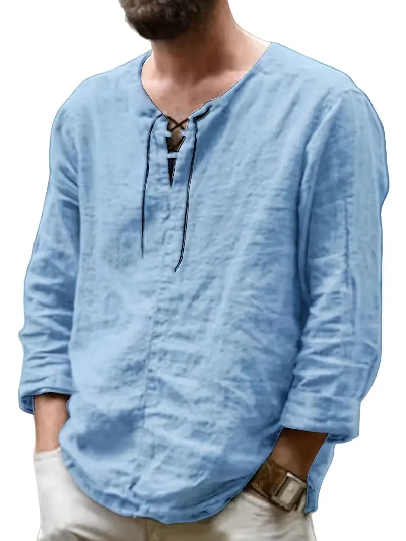 Chemise légère en toile respirante