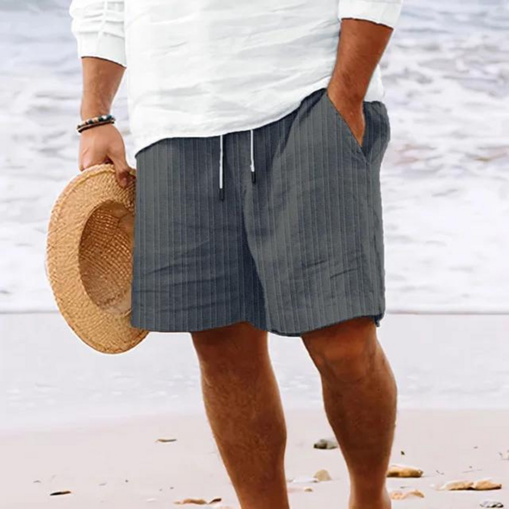 Short d'été coupe droite ligne nette décontracté homme – Briare