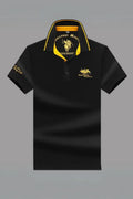 Polo léger à manches courtes en tissu respirant coupe régulière homme – Sauternes