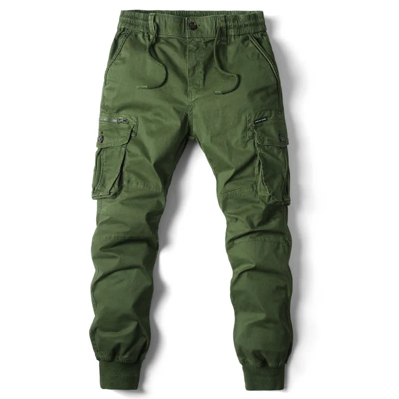 Pantalon jogger cargo à poches utilitaires bas resserrés homme – Beuvron