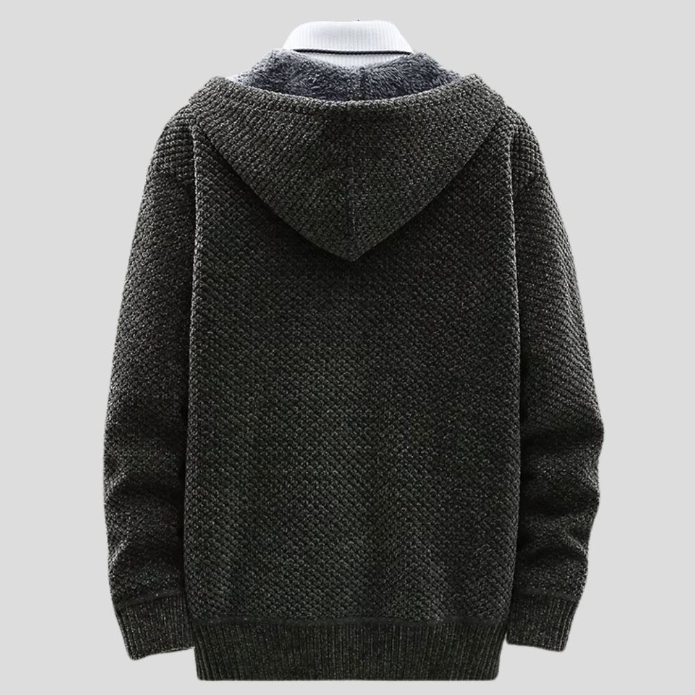 Veste à capuche élégante à la finition soignée homme – Venelles