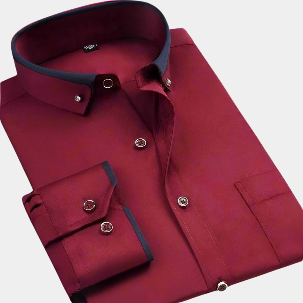 Chemise classique manches longues à la finition soignée homme – Aubagne