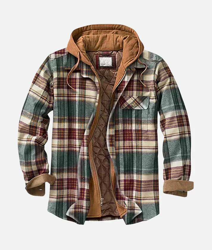Veste vintage zippée coupe droite pour le quotidien homme – Sisteron