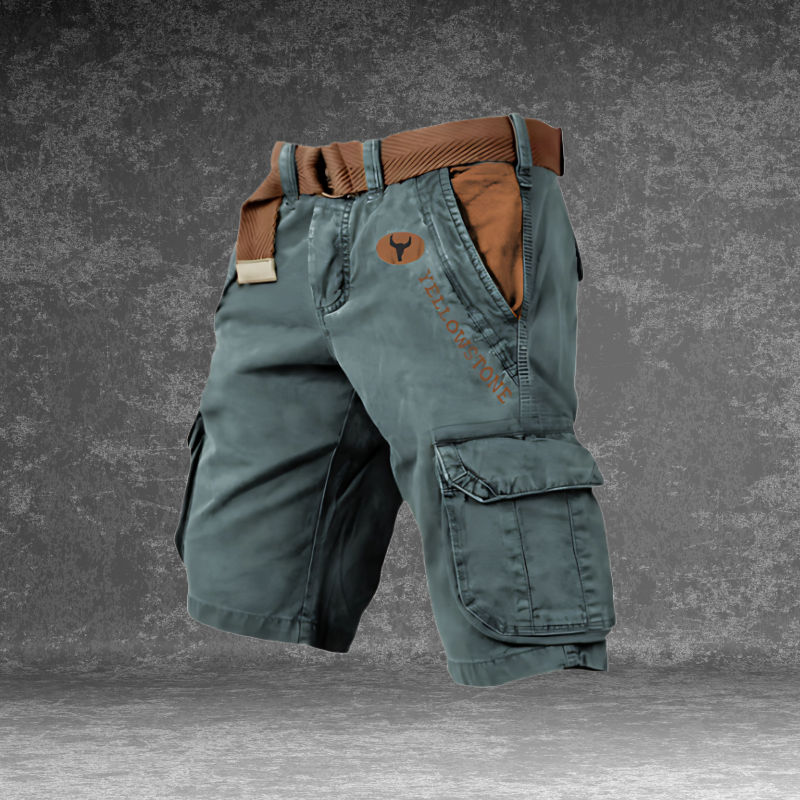 Short cargo léger multipoches au style intemporel homme – Le Castellet