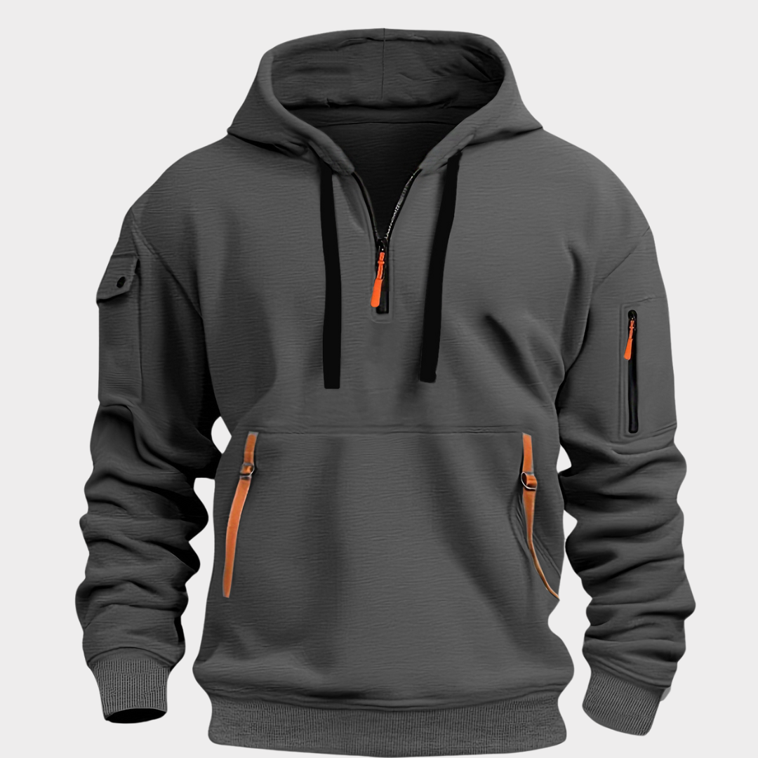 Sweat à capuche premium coupe moderne confort allure sobre homme – Pommard