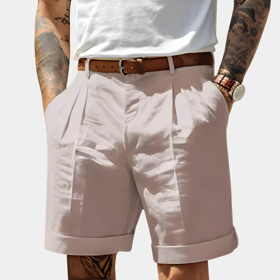 Bermuda élégant en coton respirant au style intemporel homme – Colbert