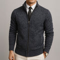 Cardigan en laine coupe sur mesure au style intemporel homme – Murat