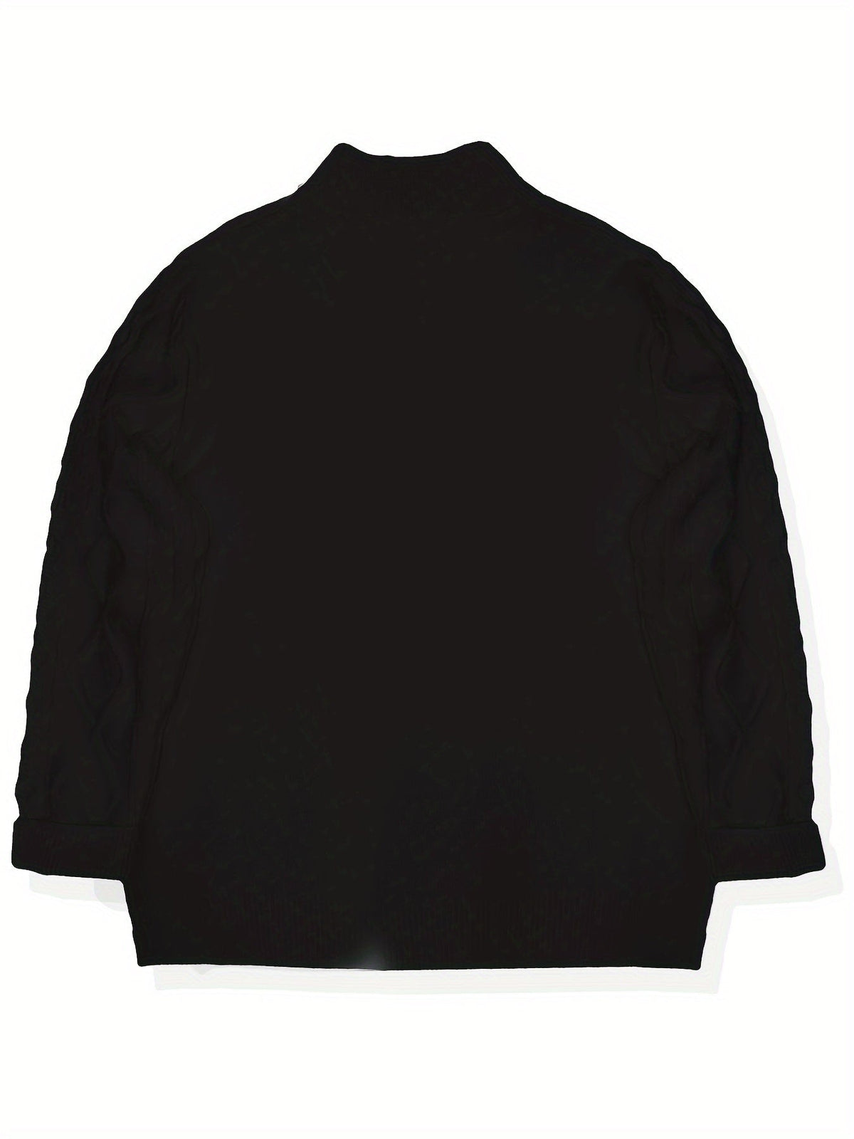 Pull col polo zippé en maille