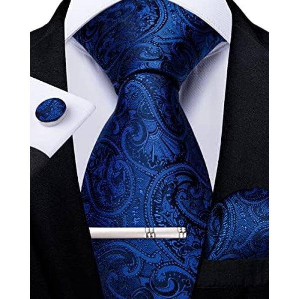 Set de cravates paisley cérémonie au style intemporel homme – Vaison