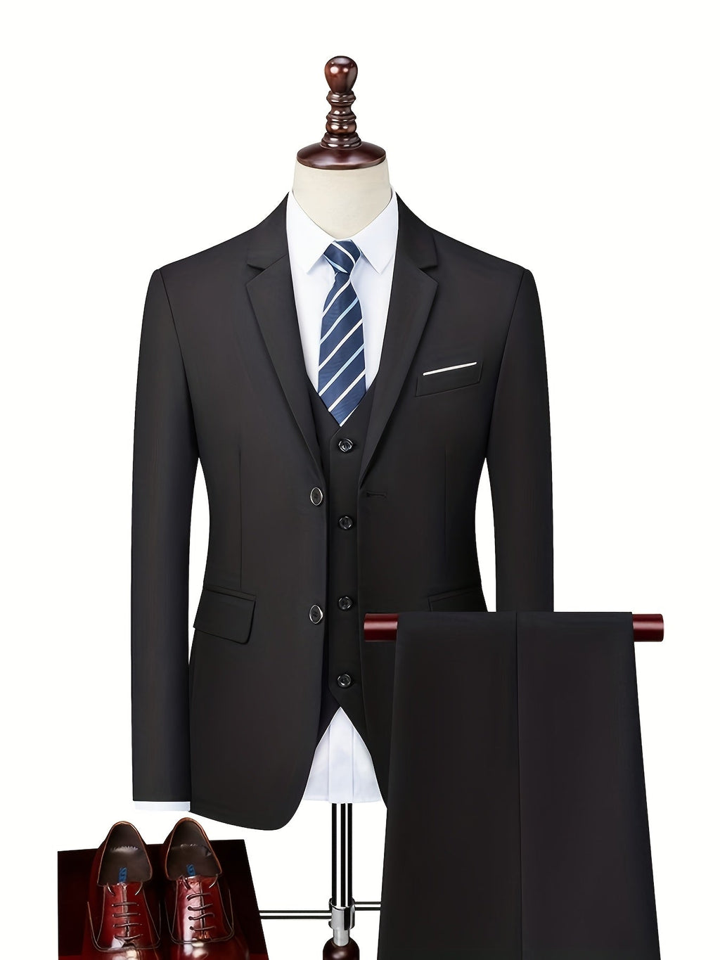 Costume moderne deux pièces pour le travail au style intemporel homme – Rapp