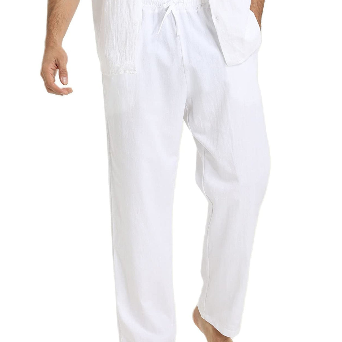 Pantalon coupe classique avec ceinture