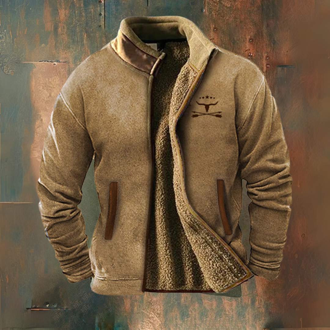 Veste en maille douce coloris vert