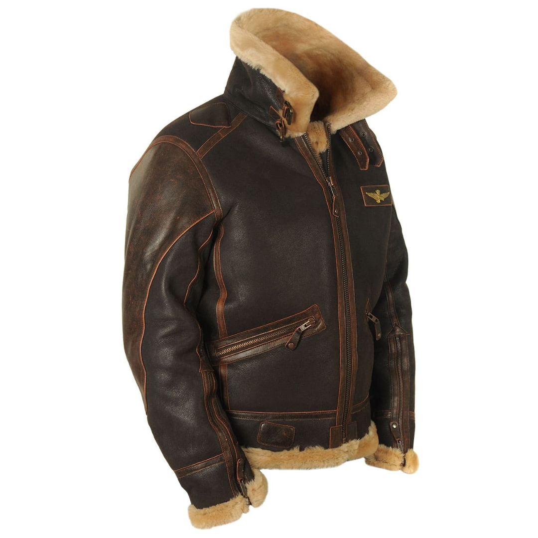 Veste de pilote classique zippée au style intemporel homme – Salernes
