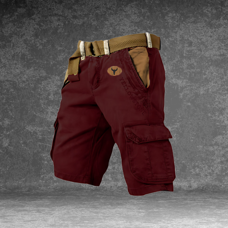 Short cargo léger multipoches au style intemporel homme – Le Castellet