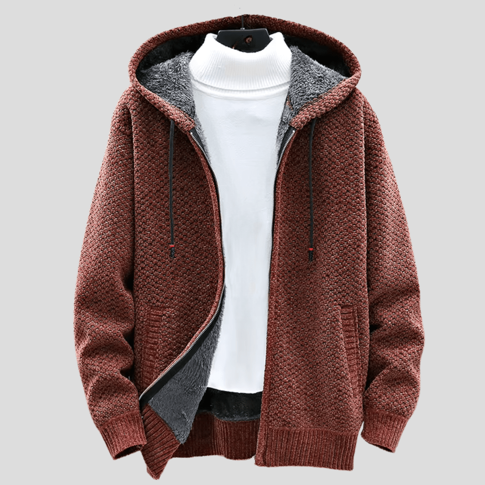 Veste à capuche élégante à la finition soignée homme – Venelles