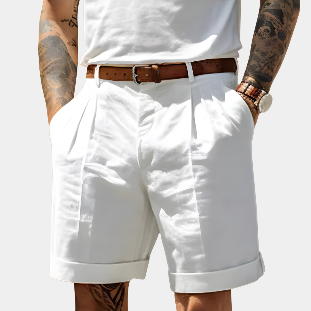 Bermuda élégant en coton respirant au style intemporel homme – Colbert