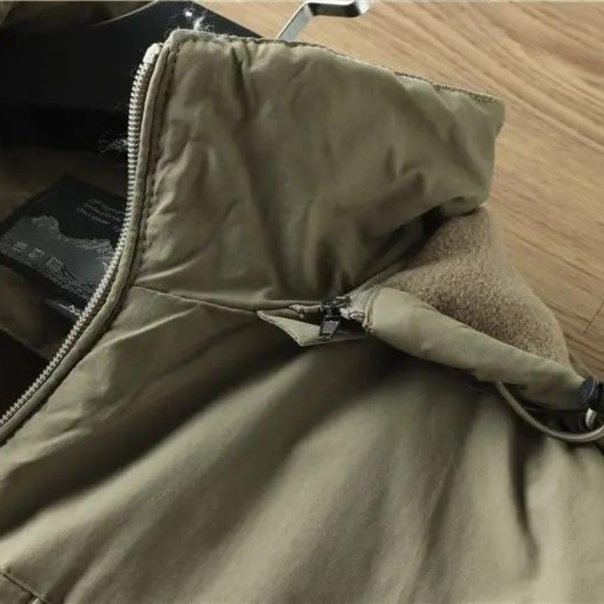 Veste matelassée zippée à capuche