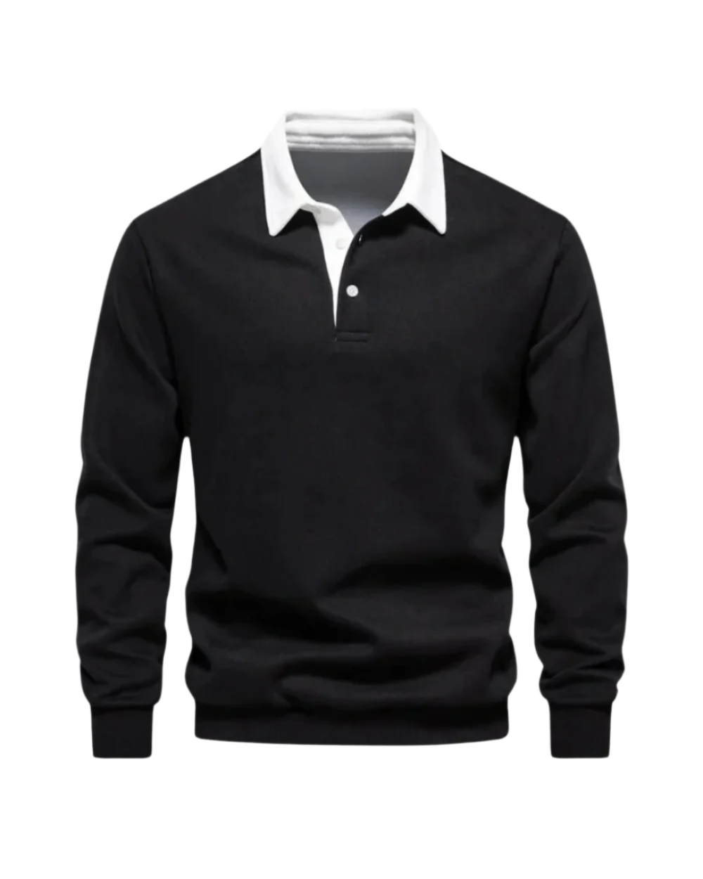 Pull col polo en maille légère