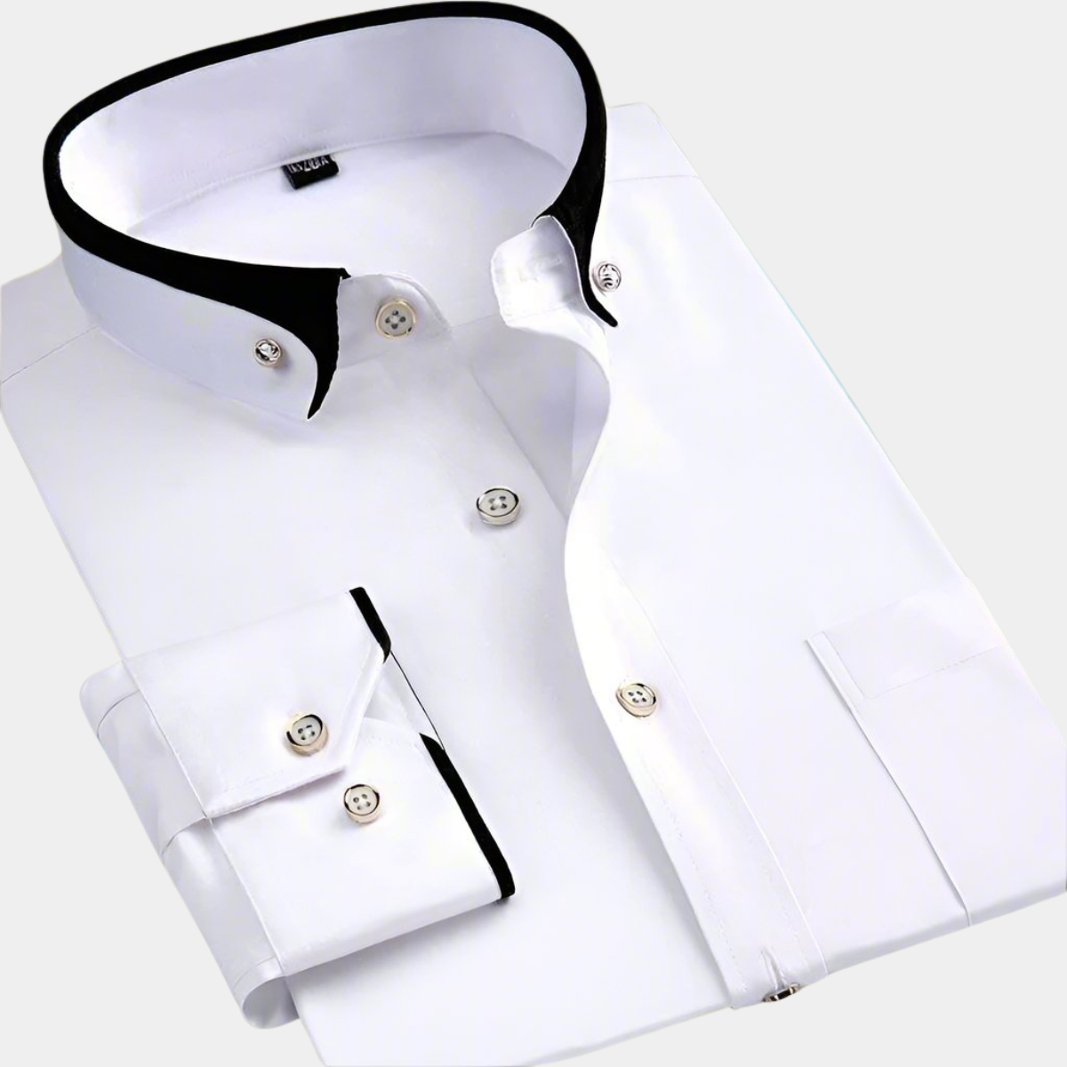 Chemise classique manches longues à la finition soignée homme – Aubagne