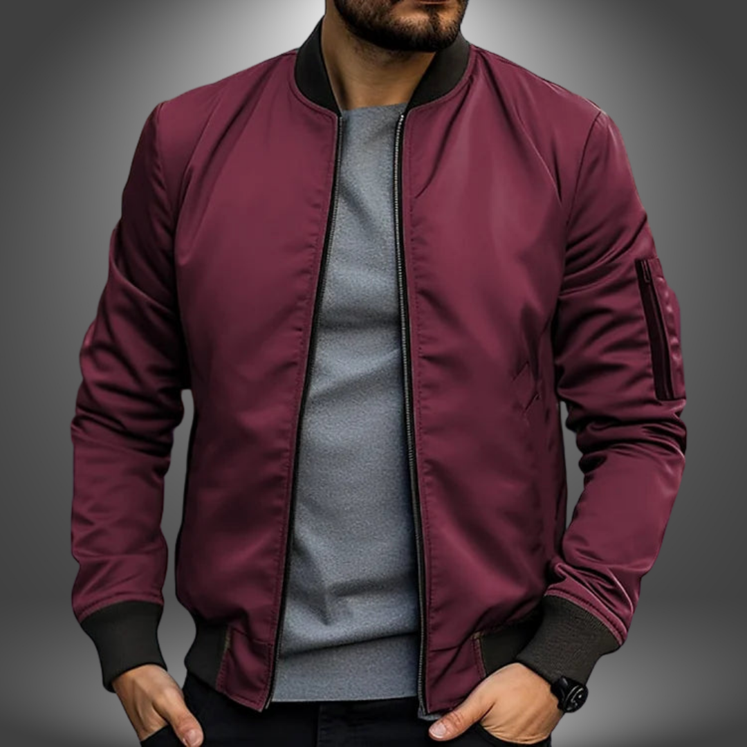 Veste bomber légère coupe ajustée