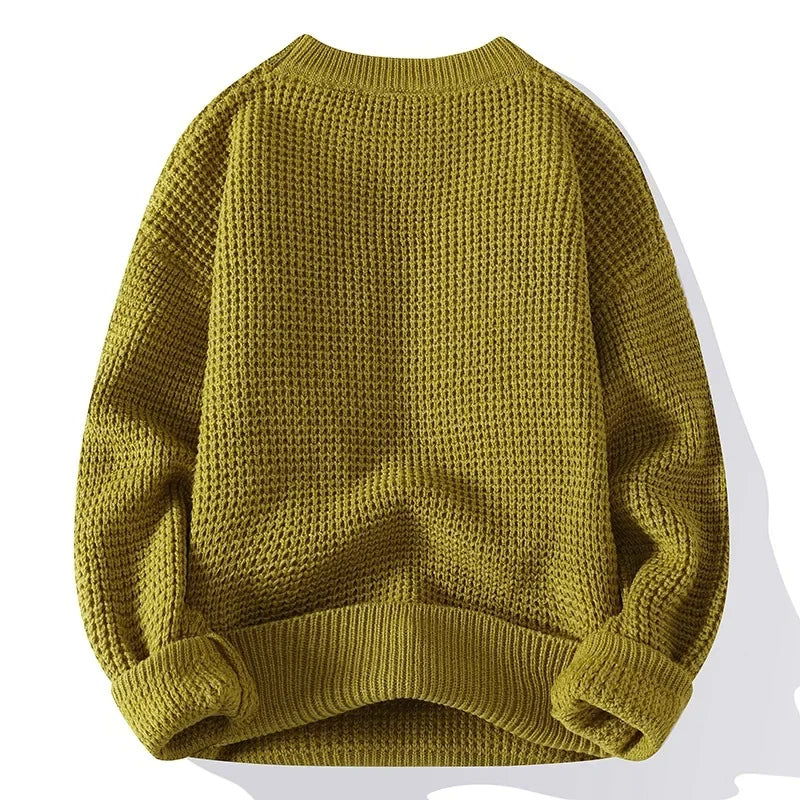 Pull en maille nid d'abeille texturée coupe confortable homme – Hossegor