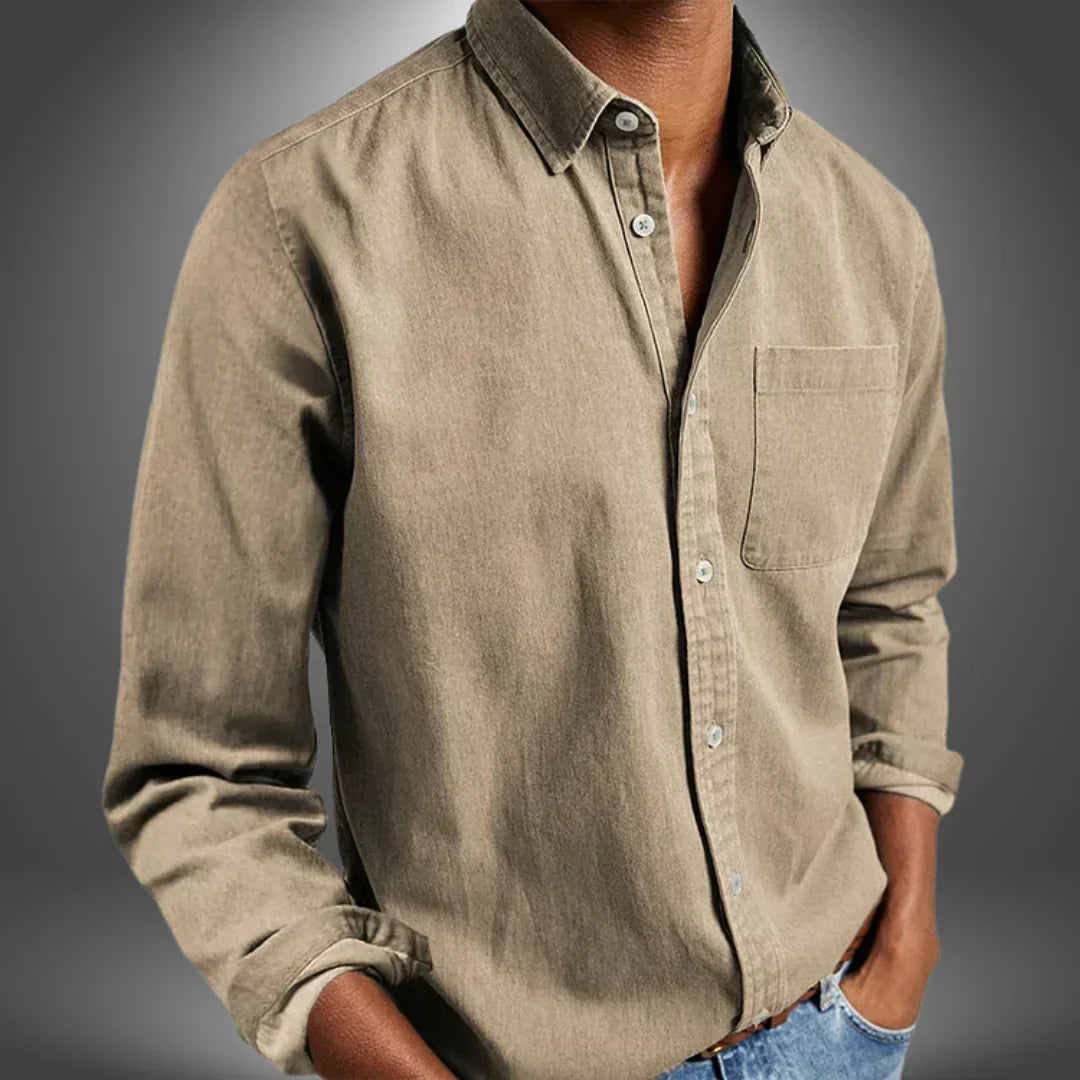 Chemise artisanale confortable au style intemporel homme – Cap-d'Ail