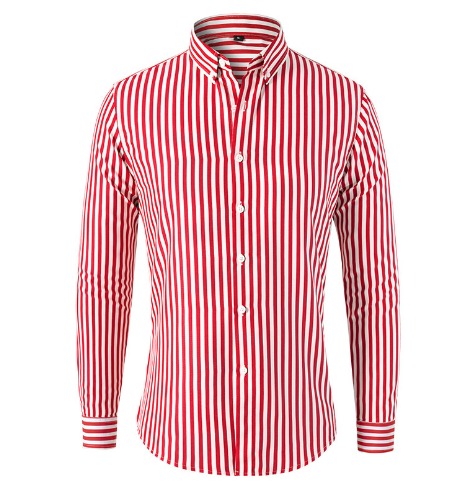 Chemise à rayures affirmées au chic discret au style intemporel homme – Saignon