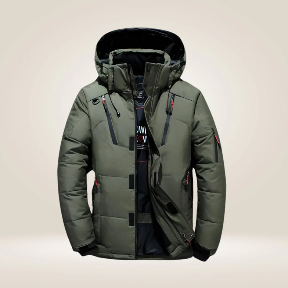 Veste d'hiver matelassée duvet chaude grand froid homme – Vouvray