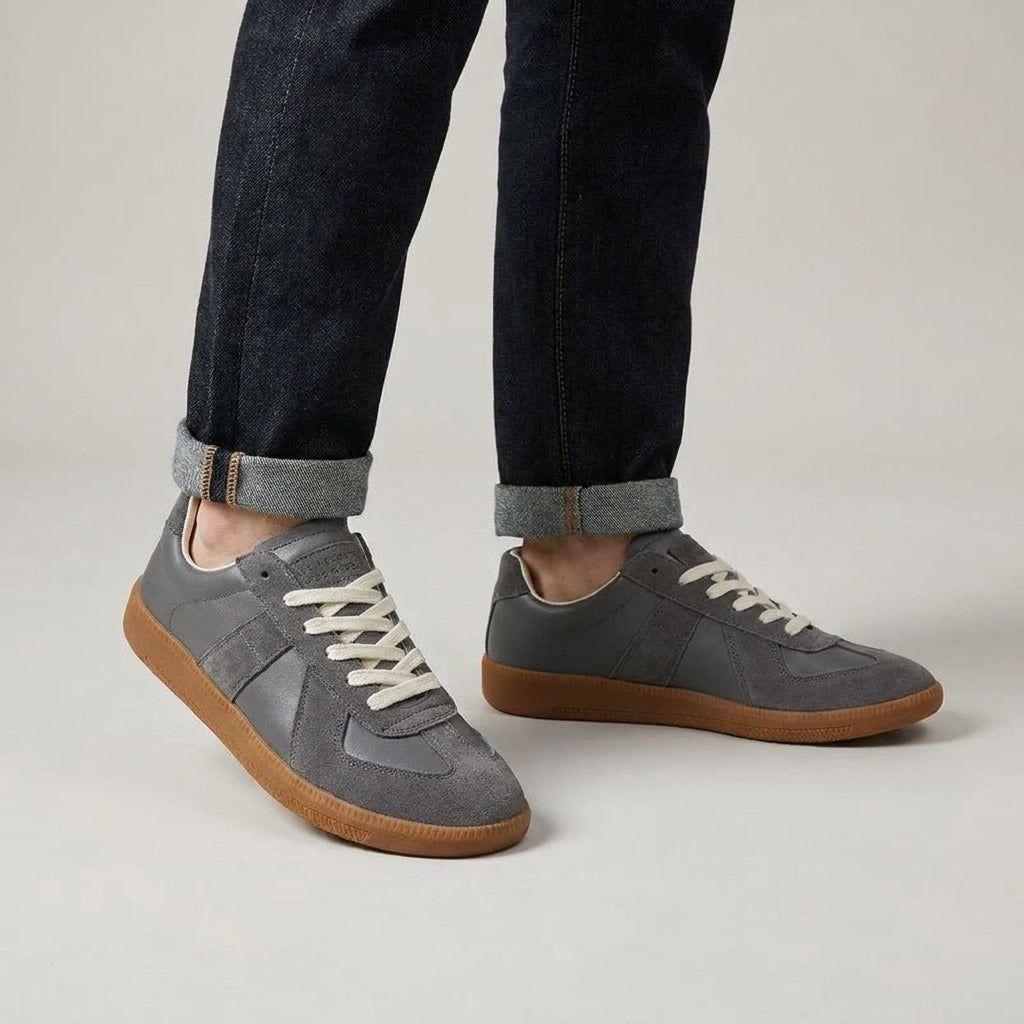Baskets basses à structure nette pour le quotidien homme – Vauvilliers
