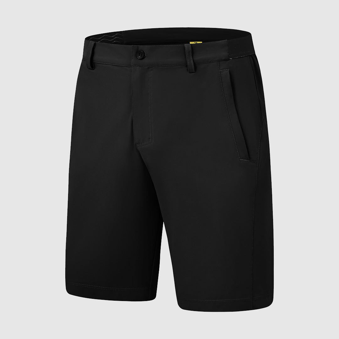 Short taille élastique coupe droite