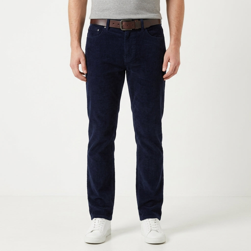 Pantalon ajusté coupe fuselée pour le quotidien homme – Lambesc