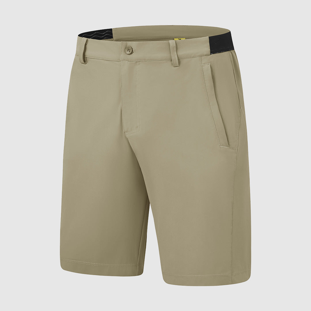 Short taille élastique coupe droite