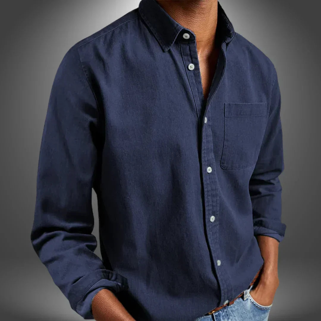 Chemise artisanale confortable au style intemporel homme – Cap-d'Ail