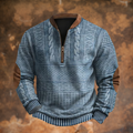 Polo d'automne élégant manches longues au style intemporel homme – Lowendal