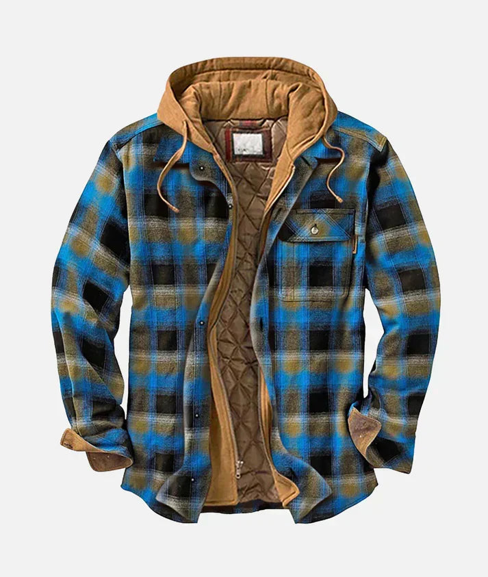 Veste vintage zippée coupe droite pour le quotidien homme – Sisteron