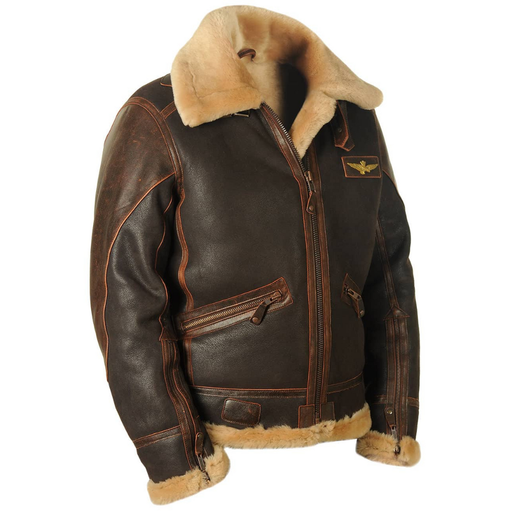 Veste de pilote classique zippée au style intemporel homme – Salernes