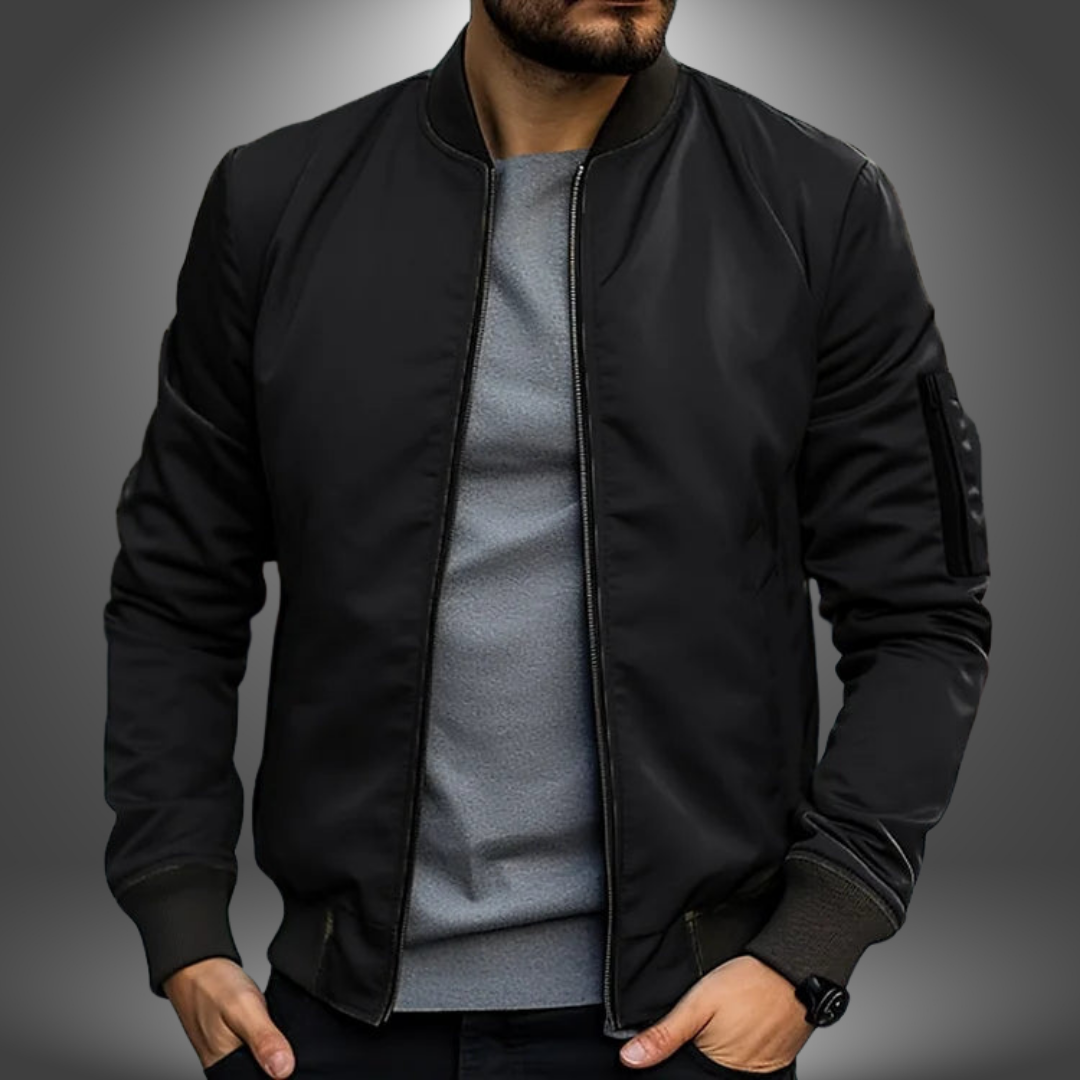 Veste bomber légère coupe ajustée