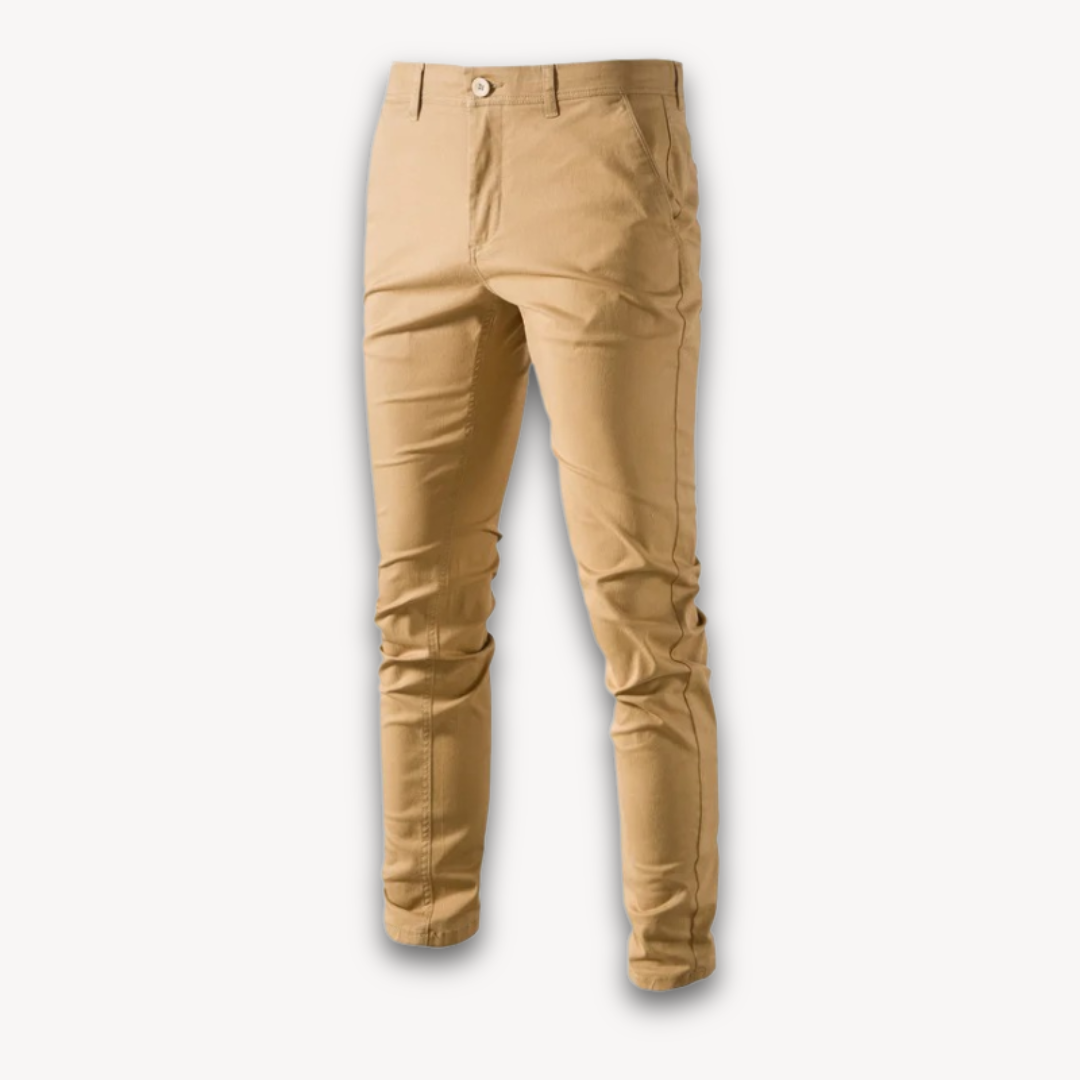 Pantalon chino à coupe ajustée