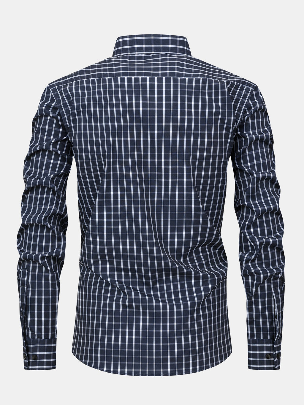 Ensemble chemise à carreaux et pantalon slim